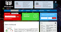 Desktop Screenshot of knihovna-luhacovice.cz